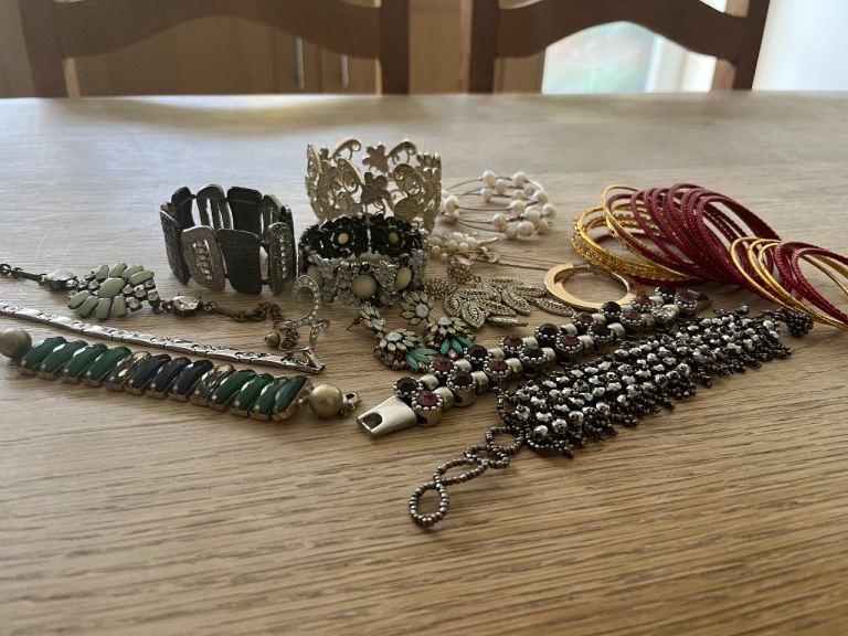 Job Lot of Various Bracelets and Jewellery