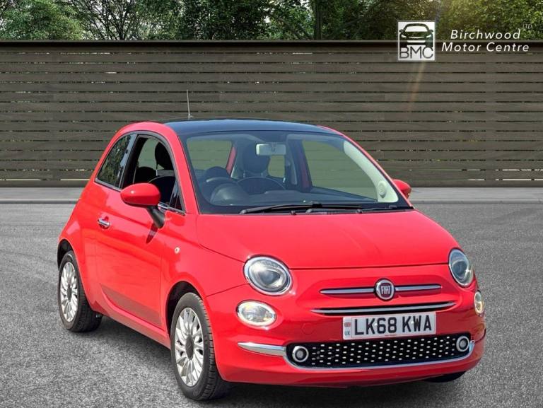 2018 Fiat 500 1.2 Lounge Hatchback 3dr Petrol Manual Euro 6 (s/s) (69 bhp) Hatchback Petrol Manual