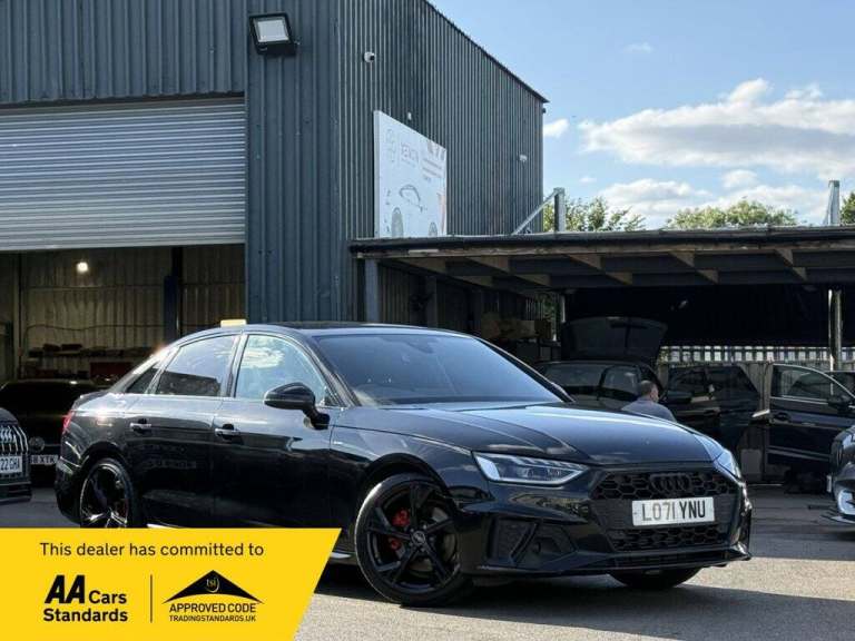 2022 Audi A4 2.0 TFSI 35 Black Edition Saloon 4dr Petrol S Tronic Euro 6 (s/s) (150 ps) Saloon Pe...