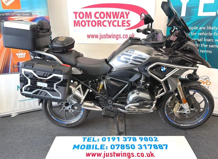 BMW R1200GS TE EXCLUSIVE, 2018(18), 39,159 MILES, FSH, IMMACULATE BIKE, £7495