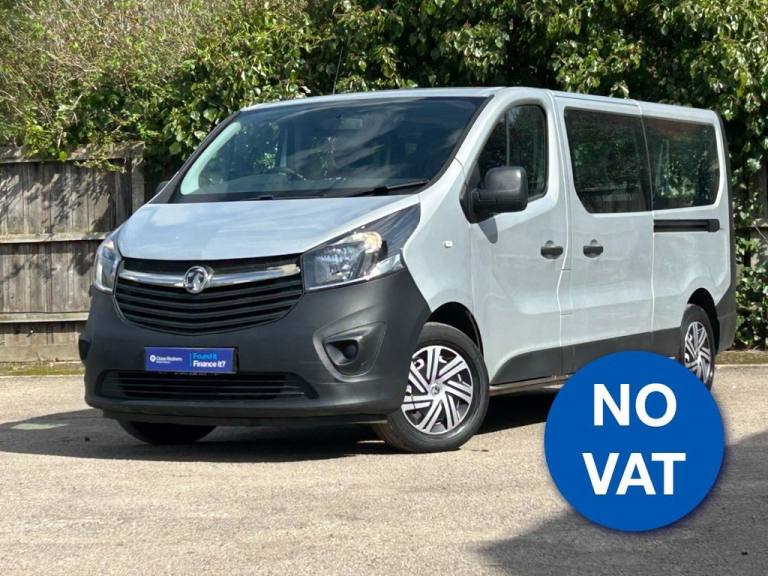 2016 Vauxhall Vivaro 2900 1.6CDTI BiTurbo 120PS ecoFLEX H1 Combi 9 Seat MPV DIESEL Manual
