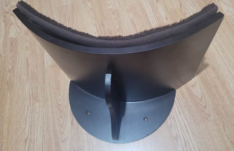 PawHut Wood Cat Shelf Perch Bed Curved Climber Wall-Mounted Brown #1