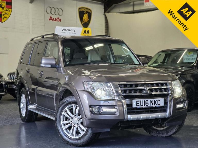 MITSUBISHI SHOGUN 3.2 DI-DC SG3 Diesel 2016+AUTOMATIC+XENON+SATNAV+R-CAM+SUNROOF