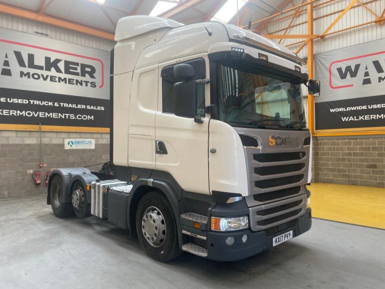 SCANIA R410 *EURO 6* HIGHLINE 6X2 TRACTOR UNIT – 2017 – KX17 PVY