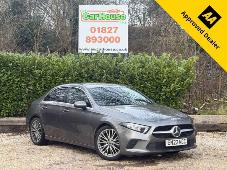 2022 22 MERCEDES-BENZ A-CLASS 1.3 A180 SPORT (EXECUTIVE) SALOON 4DR PETROL 7G-DC