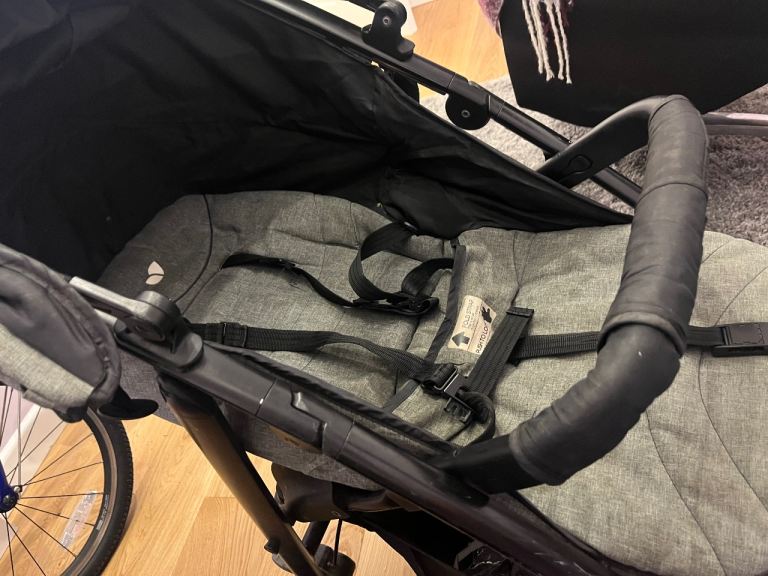 Black Grey Joie Pram Stroller