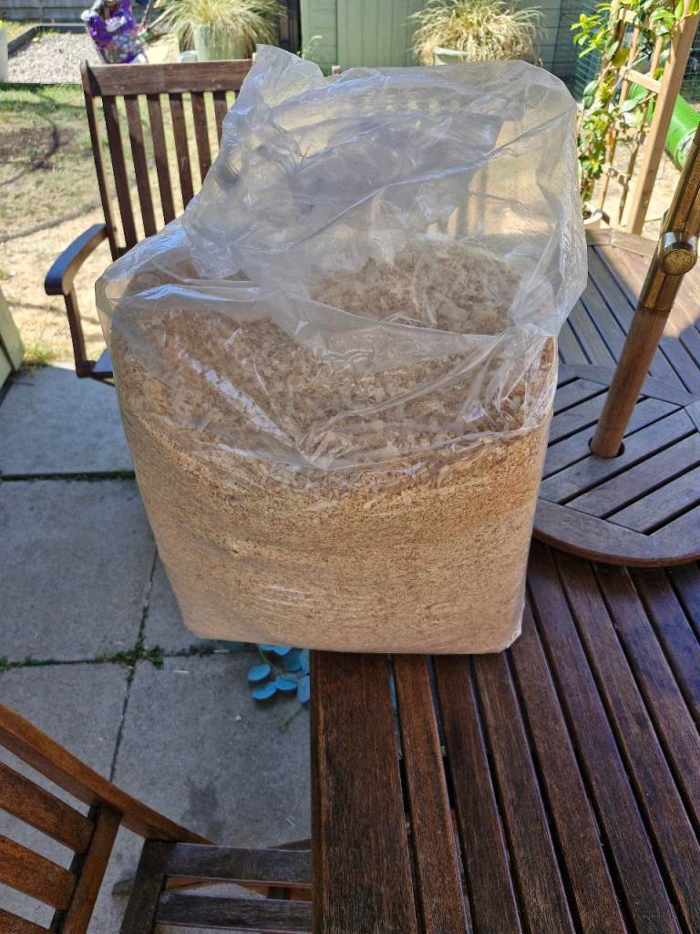 Bag of pet saw dust for free
