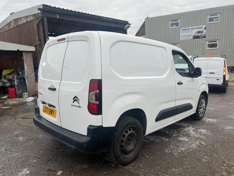 2021 Citroen Berlingo 1.5 BlueHDi 1000Kg Enterprise Pro 100ps PANEL VAN Diesel Manual