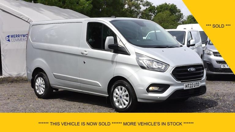 2022 Ford Transit Custom 280 LIMITED L1 SWB IN SILVER.AIR CONDITIONING,SENSORS,ALLOYS AND MORE Pa...