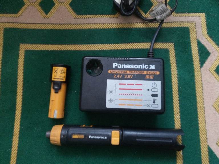 Panasonic cordless Drill & Driver EY6225 only £5 