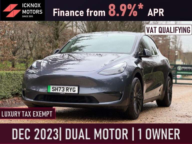  Tesla Model Y (Dual Motor) Long Range Auto 4WDE 5dr Electric Automatic