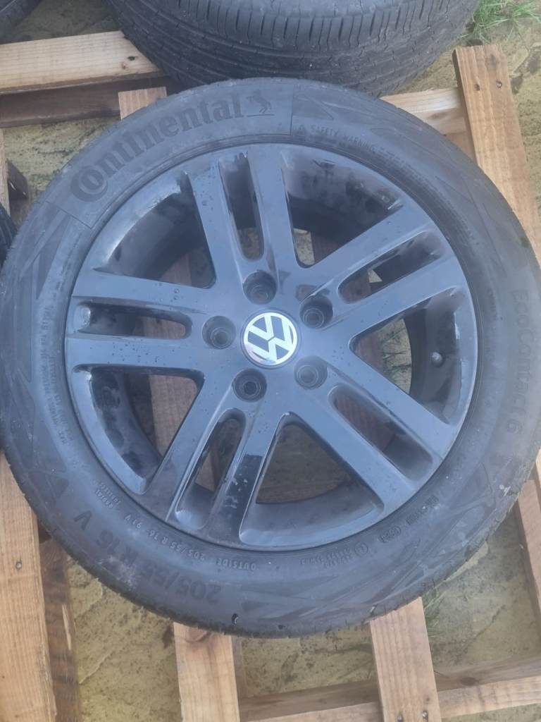 Alloy Wheels and Tyres VW 16inch