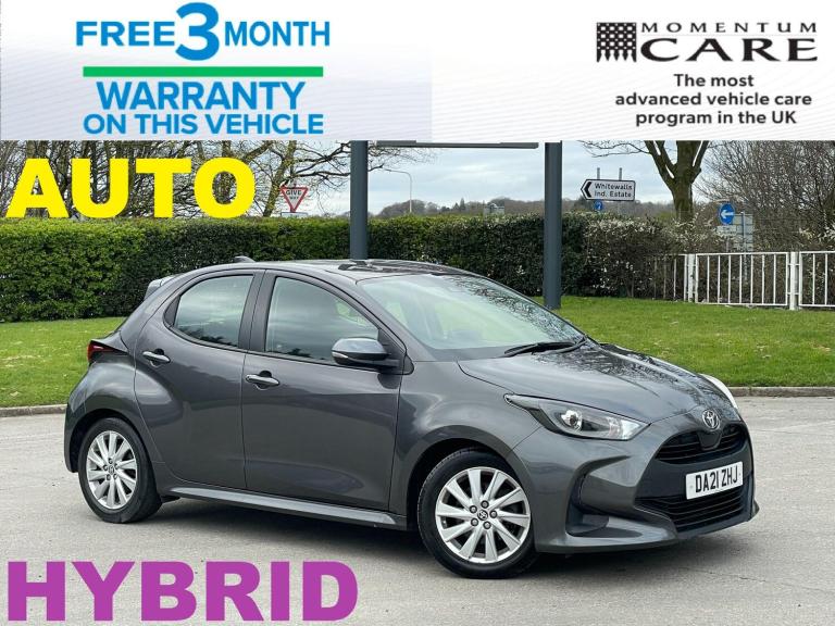 2021 Toyota Yaris 1.5 VVT-h Icon E-CVT Euro 6 (s/s) 5dr HATCHBACK Petrol/Electric Hybrid Automatic