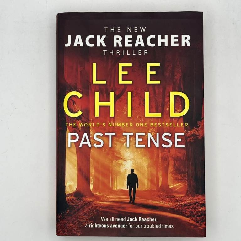 Lee Child 'Past Tense' First Edition First Printing Hardback Jack Reacher Novel