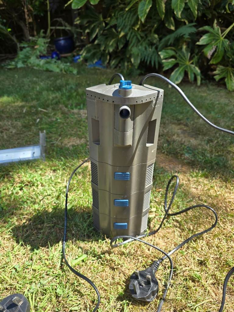 Fish tank filter and heater 