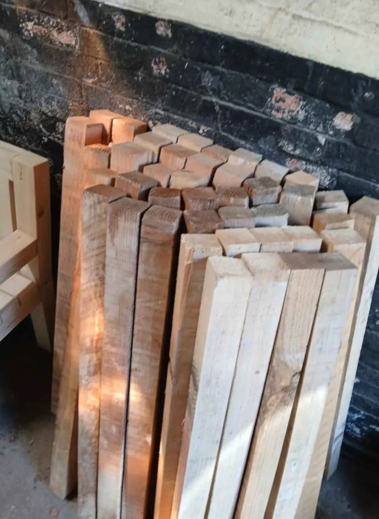 3x3" fence posts 120cm 