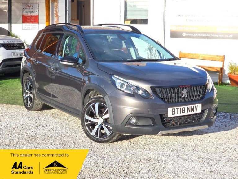 2018 Peugeot 2008 1.2 PureTech GT Line Euro 6 (s/s) 5dr HATCHBACK Petrol Manual