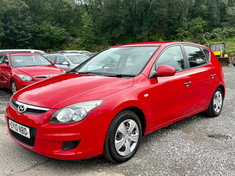 2010 HYUNDAI I30 CLASSIC 1.4 5DR RED HATCH 126K MILES MOT MARCH 2027 with NO ADV