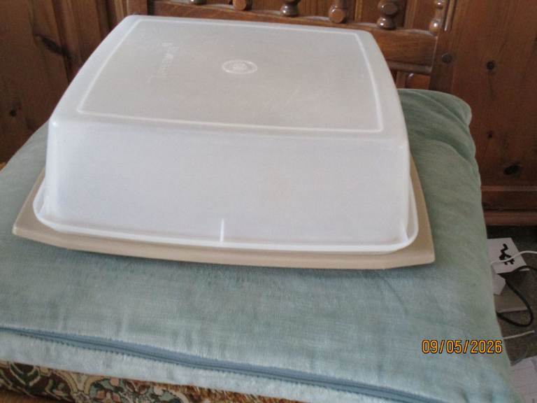 Tupperware Cake Box