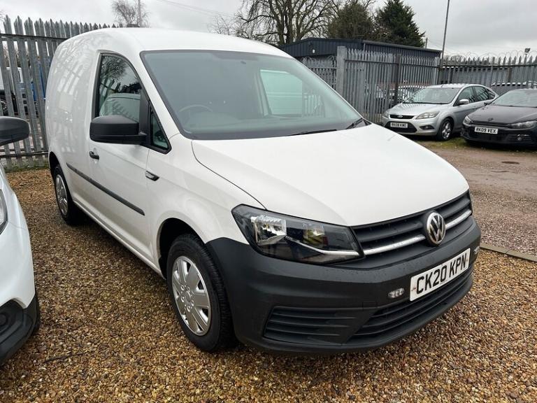 2020 Volkswagen Caddy TDI C20+ Startline 2.0 L1 H1 SWB PANEL VAN - WHITE Panel Van Diesel Manual