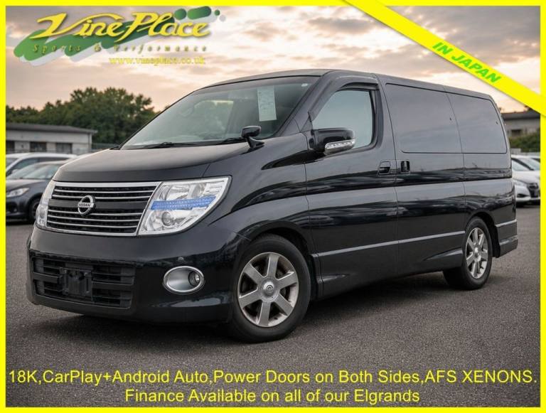 2009 Nissan Elgrand 3.5 Highway Star SIII,Auto,8 Seats,Auto, 18K Miles MPV Petrol Automatic