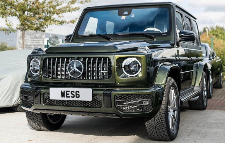 WES 6 – Cherished Number Plate for Sale VAT Qualifying