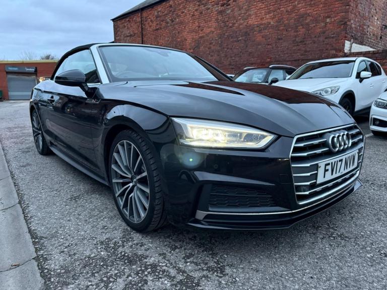 2017 Audi A5 2.0 TFSI S Line 2dr S Tronic CONVERTIBLE Petrol Automatic