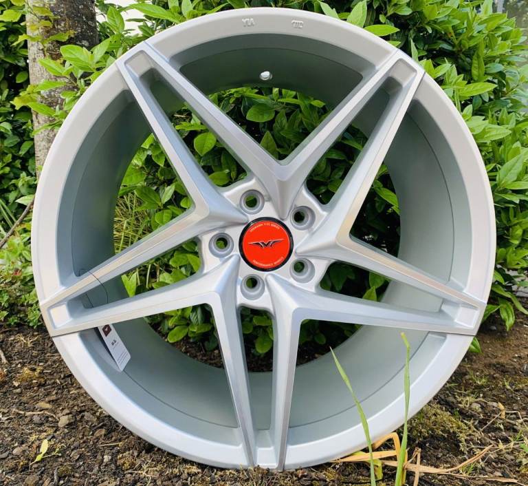 18"x 8 5x112 Veemann VFS-46 Alloy wheels & Tyres Fit Audi A3, A4, VW Golf, Jetta, Caddy, Seat Leon 