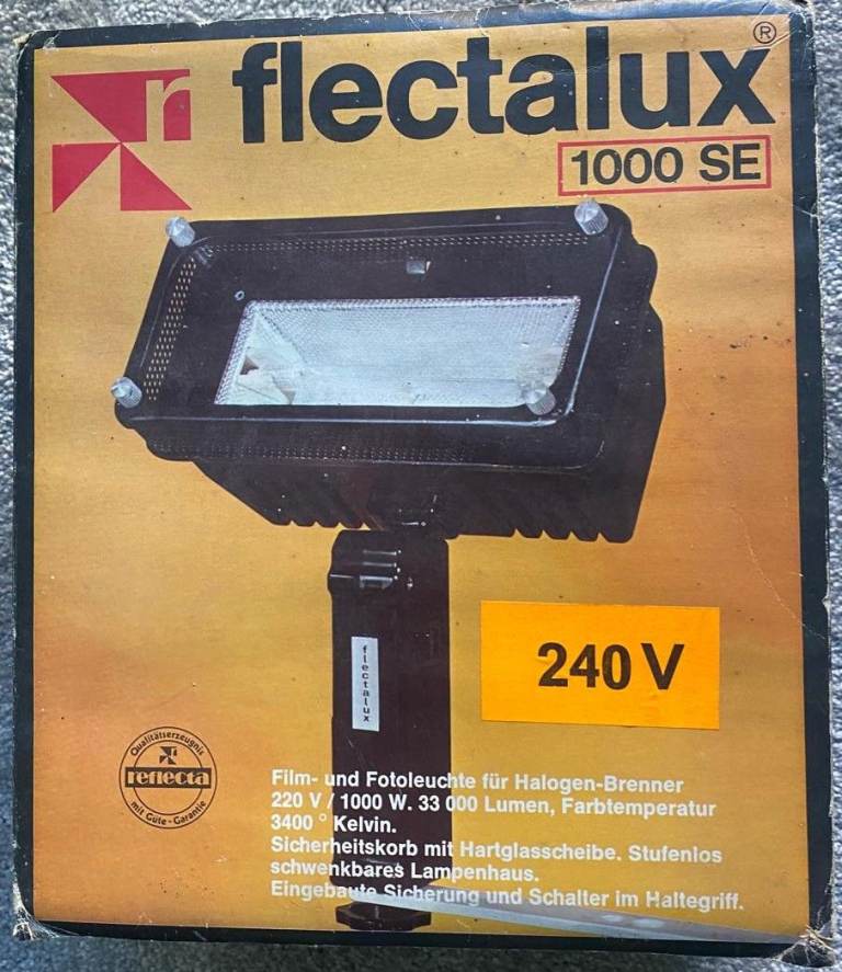 Pre-Owned Flectalux 1000 SE – 1000W (220/240V) Film & Video Lighting Unit