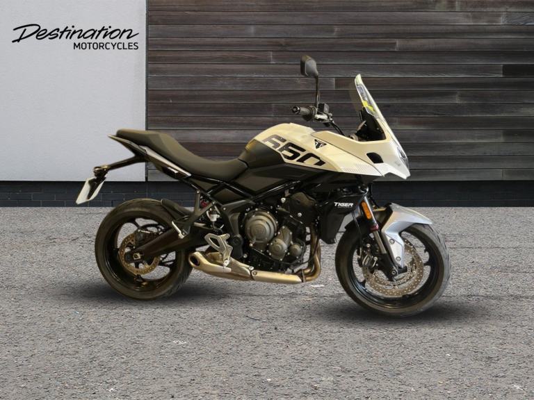 2025 Triumph Tiger Sport 660 PREMIUM COLOUR Petrol white Manual