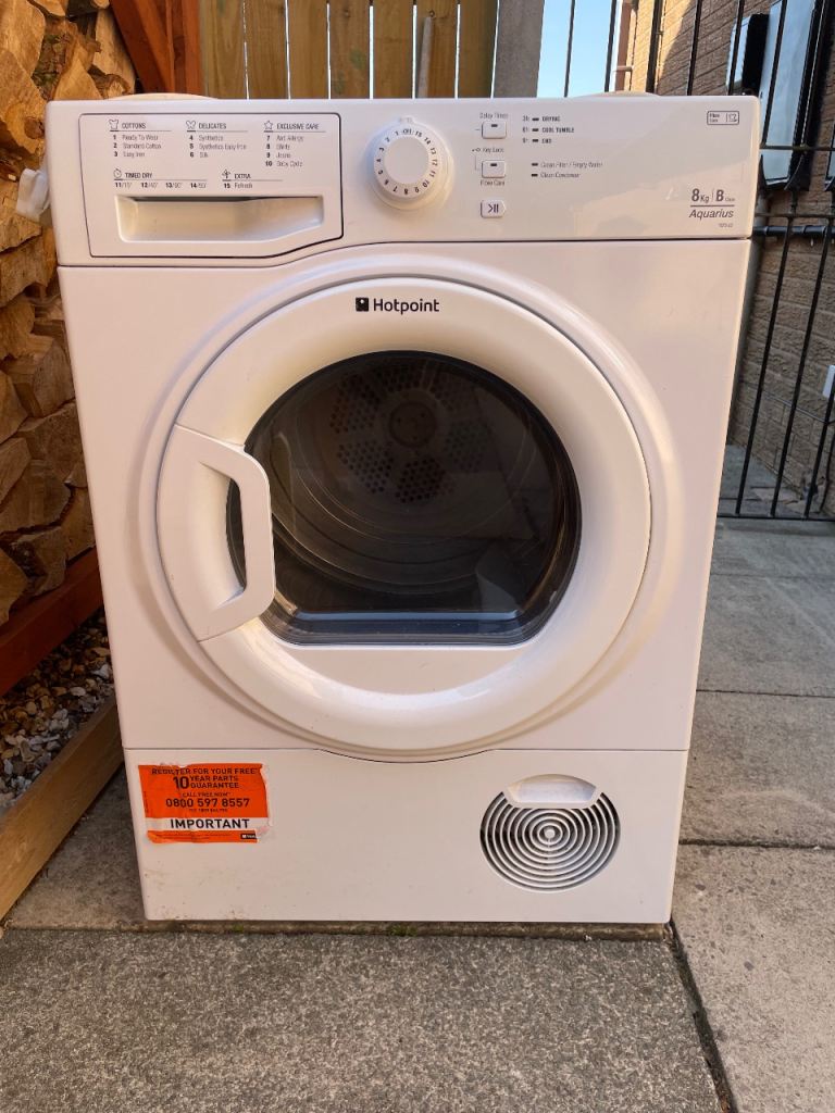 Hot point condenser dryer. 