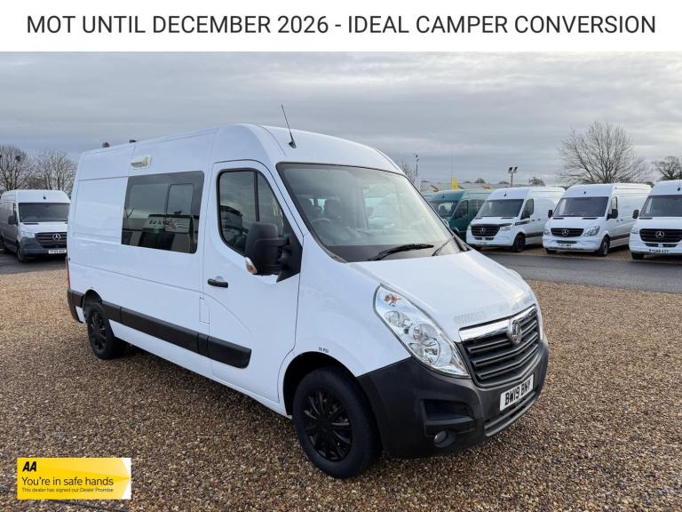 2019 Vauxhall Movano 2.3 CDTi 3500 Panel Van 5dr Diesel Manual FWD L2 H2 Euro 6 (130 ps) Panel Va...