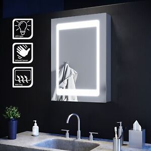 New Led Cabinet Bathroom Mirror 500 x 700mm RRP £230 Our Price £150