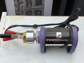 JP POWERtorq Starter Motor for RC Models – Good Condition
