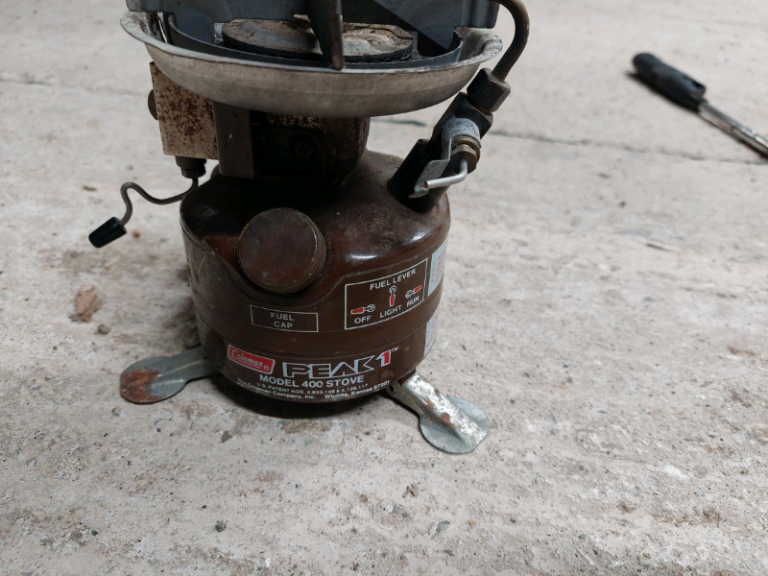 Coleman peak 1 stove 