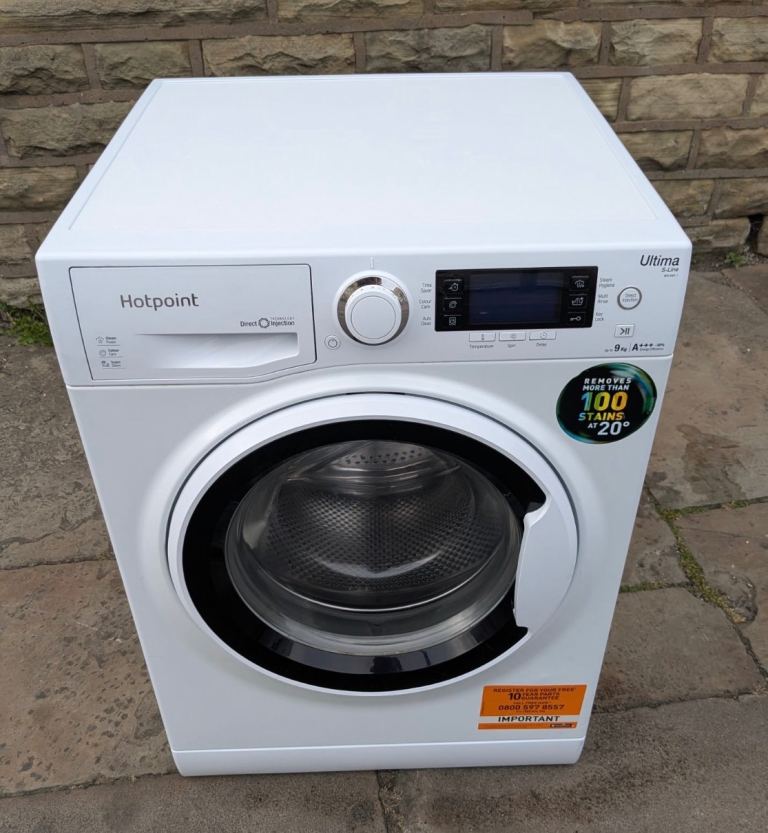Hotpoint A+++ S-Line Washing Machine 9kg