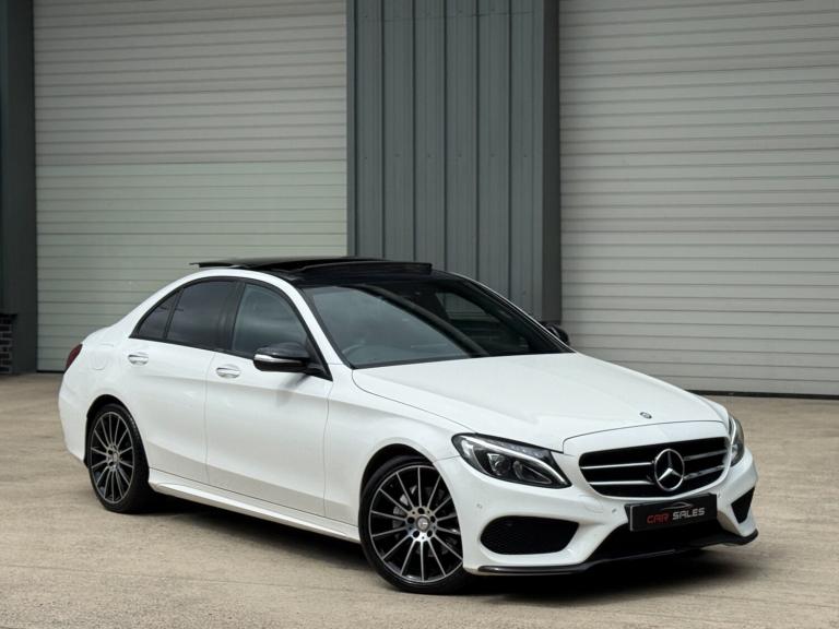 2017 Mercedes-Benz C Class C220d AMG Line Premium Plus 4dr 9G-Tronic SALOON Diesel Automatic