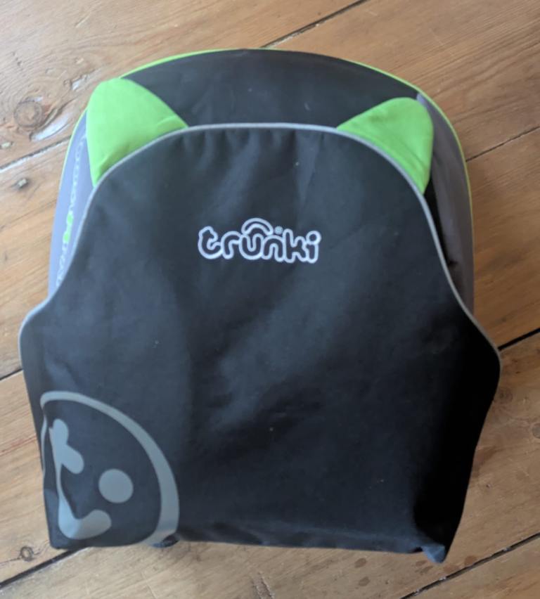 Trunki BoostAPak portable car booster seat