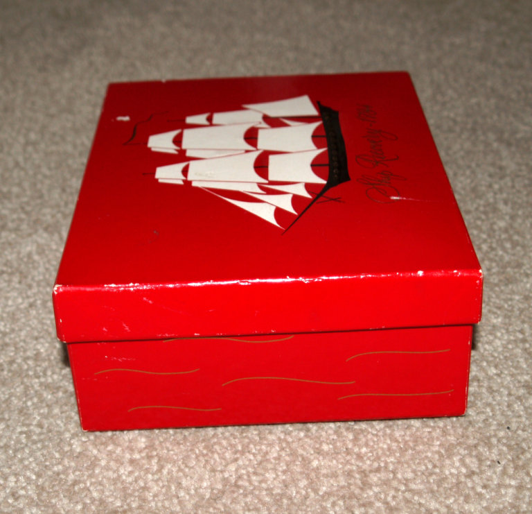 Vintage Old Spice Cardboard Box No. 3396