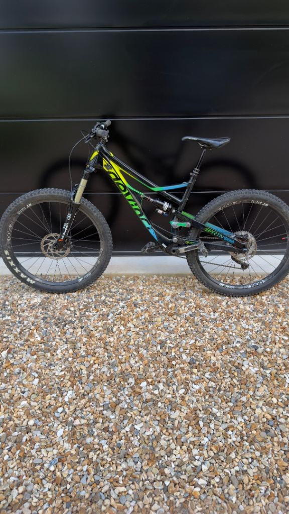 Devenci spartan 2015 down hill bike full suspension 