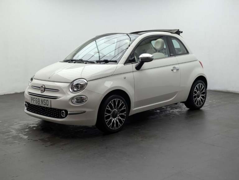 2018 Fiat 500 1.2 Collezione 2dr CONVERTIBLE PETROL Manual