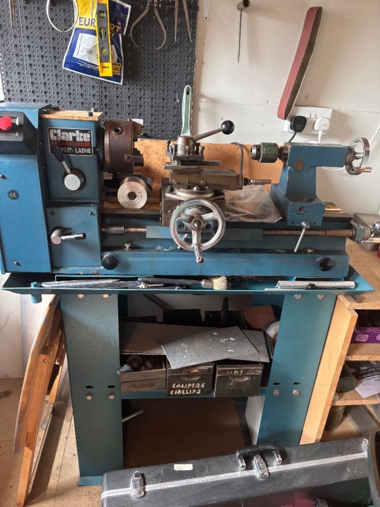 Clarke metal worker 6 speed lathe 