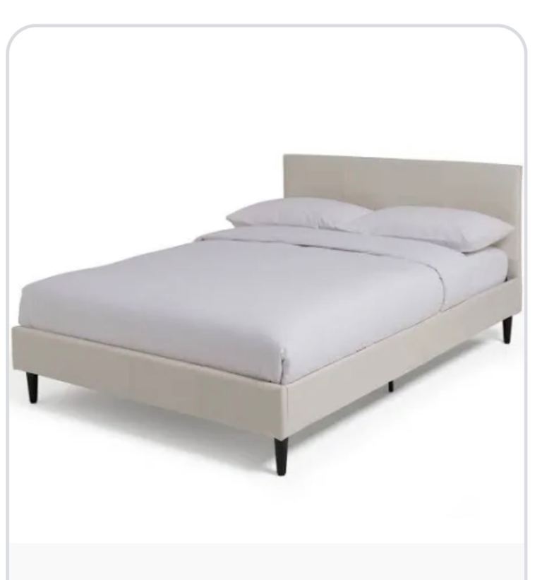 Double bed brand new never used with mattress