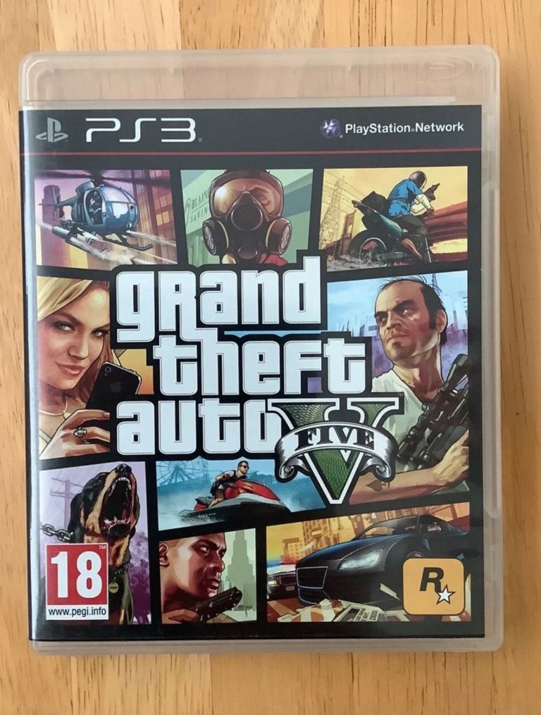 GTA 5 (PS3) - Grand Theft Auto V - Good Condition