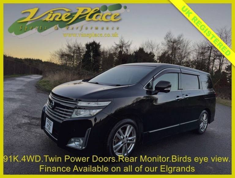 2010 Nissan Elgrand 3.5 4WD Highway Star, 8 Seats, Auto MPV Petrol Automatic