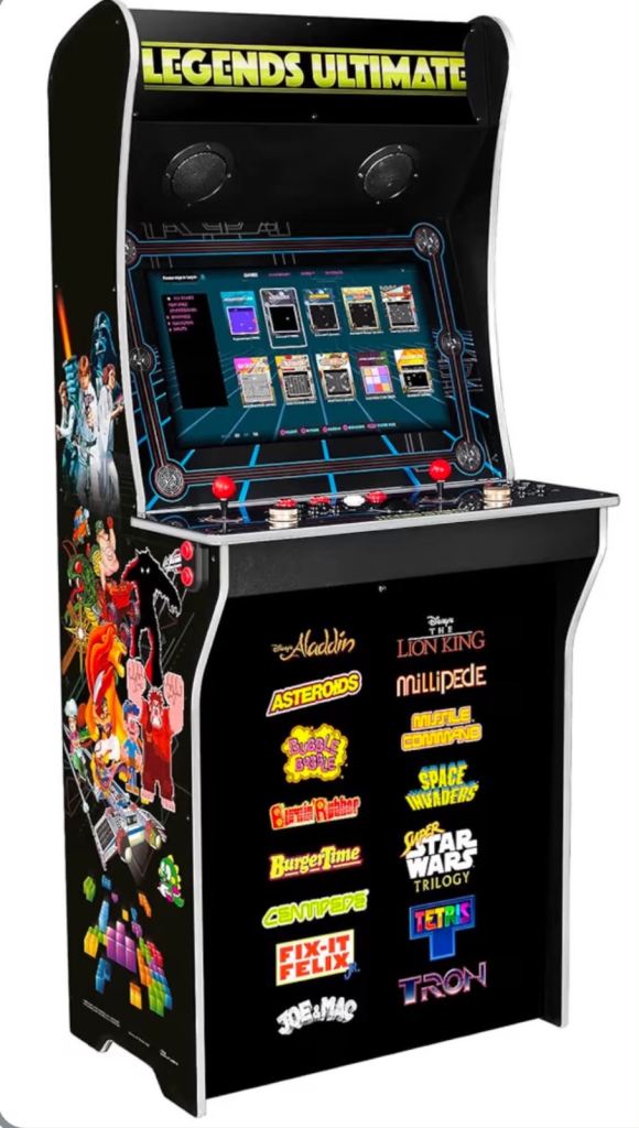 For sale: Retro gaming arcade machine. 