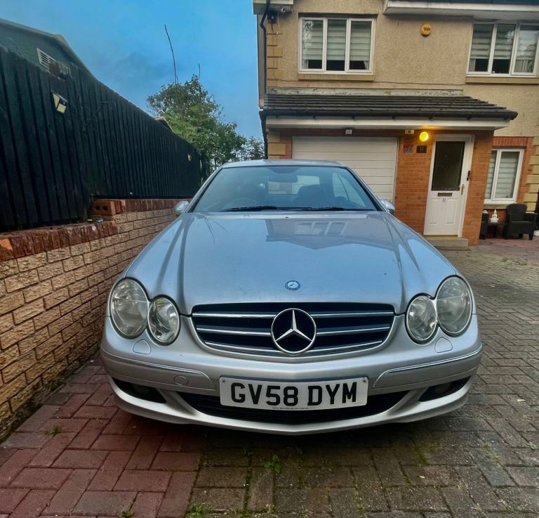 Mercedes-Benz, CLK, Coupe, 2008, Semi-Auto, 2148 (cc), 2 doors