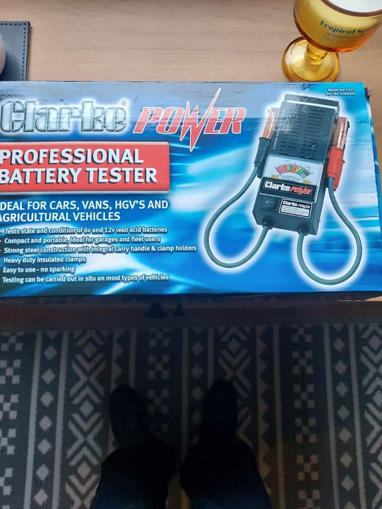 Car battery  tester 