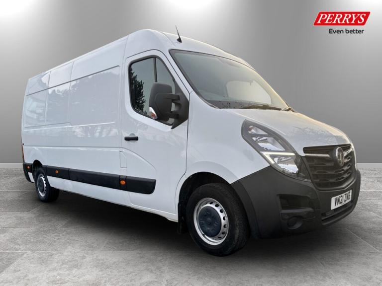 2021 Vauxhall Movano 2.3 Turbo D 135ps H2 Van Medium Roof Van DIESEL Manual