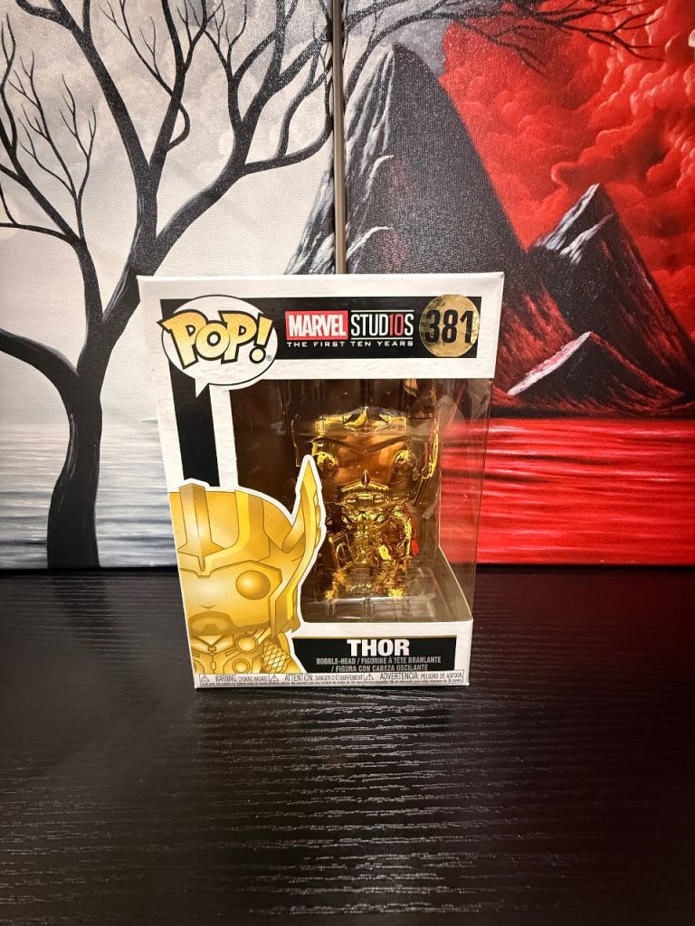 Pop! Marvel Studios Thor Gold Chrome Figure #381